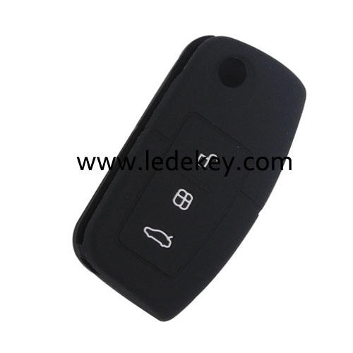 Silicone key cover for Ford (3 colors optional)