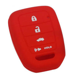 4 buttons Silicone key cover for Honda (3 colors optional)