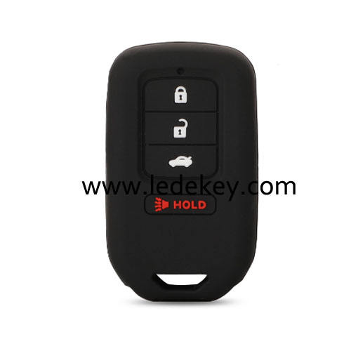 4 buttons Silicone key cover for Honda (1 colors optional)