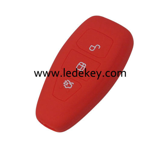 Silicone key cover for Ford (6 colors optional)