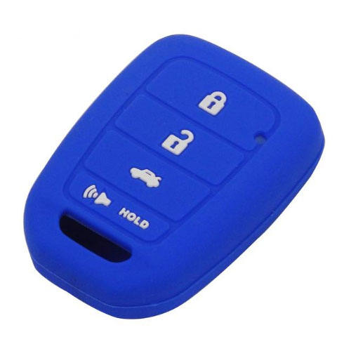 4 buttons Silicone key cover for Honda (3 colors optional)