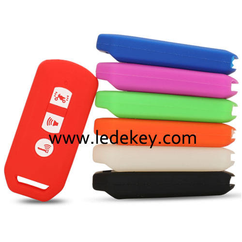 3 buttons Silicone key cover for Honda (7 colors optional)