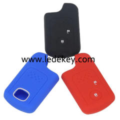 2 buttons Silicone key cover for Honda (3 colors optional)