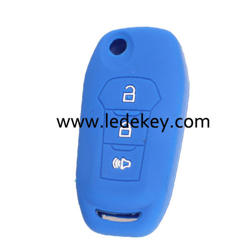 Silicone key cover for Ford (3 colors optional)