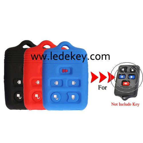 Silicone key cover for Ford (3 colors optional)