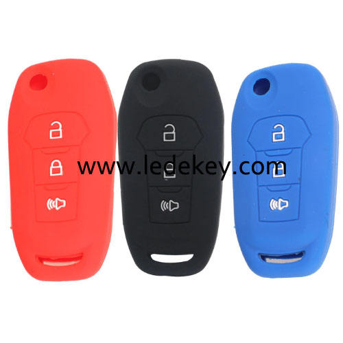 Silicone key cover for Ford (3 colors optional)