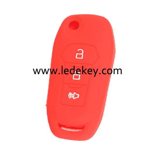 Silicone key cover for Ford (3 colors optional)