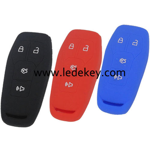 Silicone key cover for Ford (3 colors optional)