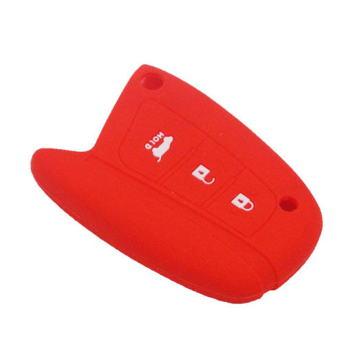 3 buttons Silicone key cover for Hyundai IX45 (3 colors optional)