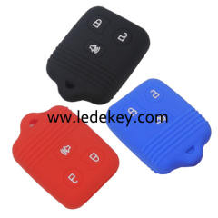 Silicone key cover for Ford (3 colors optional)