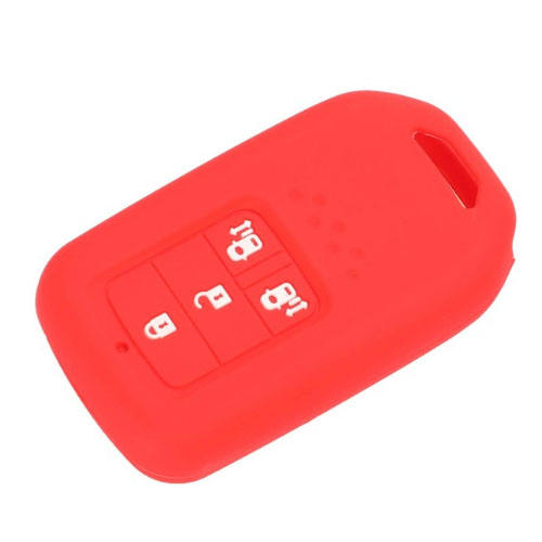 4 buttons Silicone key cover for Honda (3 colors optional)