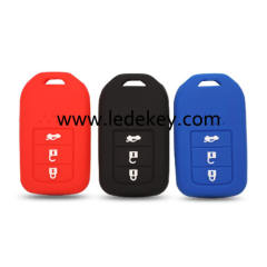 3 buttons Silicone key cover for Honda (3 colors optional)