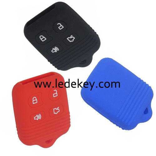 Silicone key cover for Ford (3 colors optional)