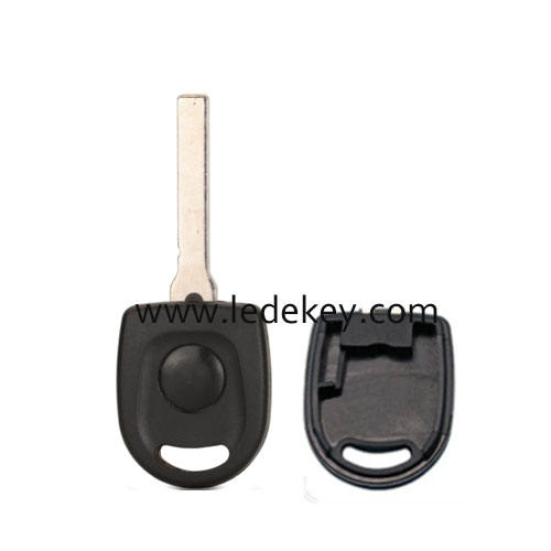 VW transponder key shell with  HU162T blade No Logo