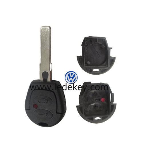 VW 2 button car remote key shell