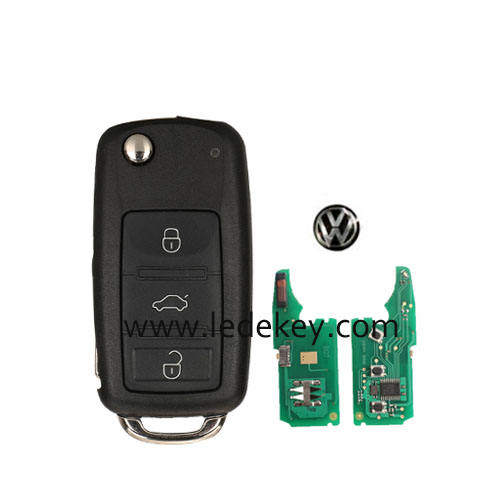 VW 3 button remote key 3D0 959 753 AK 433Mhz ASK with ID46 Chip 3D0959753AK