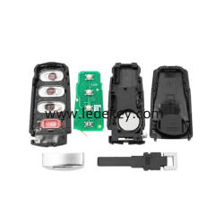 VW 4 button smart remote key  with 315MHz ID48 FCCID NBG009066T for VW Volkswagen Passat 2006-2013 CC 2009-2015