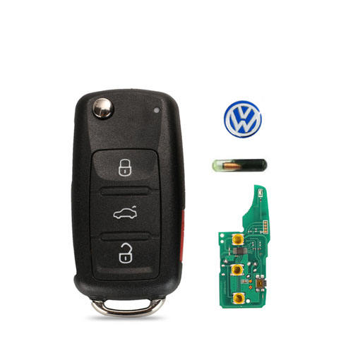 VW 3+1 button remote key 5K0 837 202 AE 315Mhz with ID48 Chip 5K0837202AE