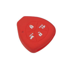 4 buttons Silicone key cover for Toyota (3 colors optional)
