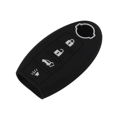 4 buttons Silicone key cover for Nissan (5 colors optional)