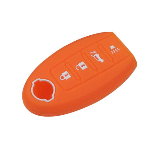 4 buttons Silicone key cover for Nissan (5 colors optional)