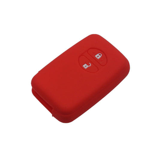 2 buttons Silicone key cover for Toyota (3 colors optional)