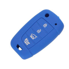 4 buttons Silicone key cover for Hyundai Kia (3 colors optional)