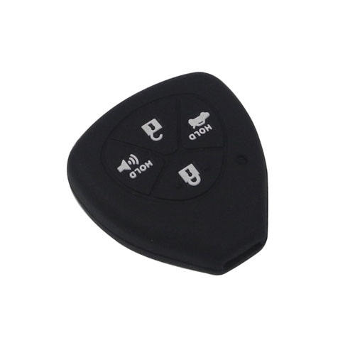 4 buttons Silicone key cover for Toyota (3 colors optional)