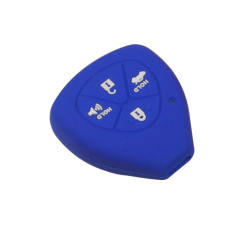 4 buttons Silicone key cover for Toyota (3 colors optional)