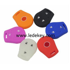 3 buttons Silicone key cover for Nissan (6 colors optional)