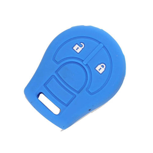 2 buttons Silicone key cover for Nissan (5 colors optional)