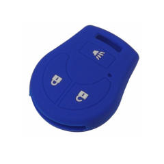 3 buttons Silicone key cover for Nissan (6 colors optional)