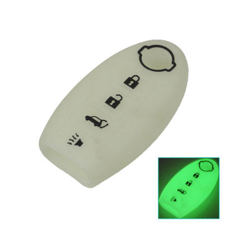 4 buttons Silicone key cover for Nissan (5 colors optional)
