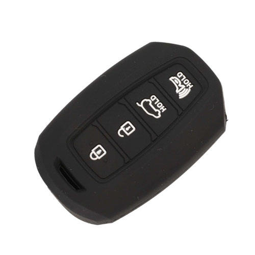 4 buttons Silicone key cover for Hyundai (3 colors optional)