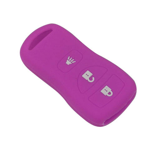 3 buttons Silicone key cover for Nissan (6 colors optional)