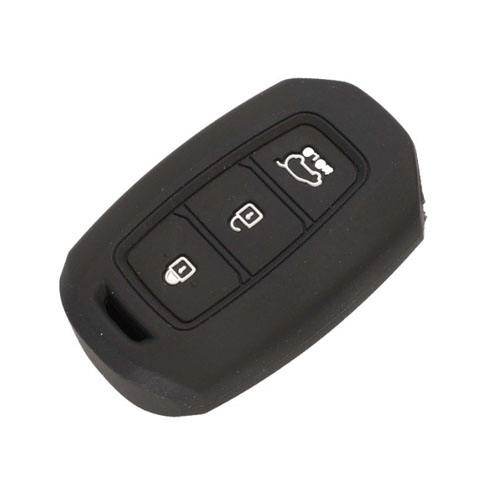 3 buttons Silicone key cover for Hyundai (3 colors optional)