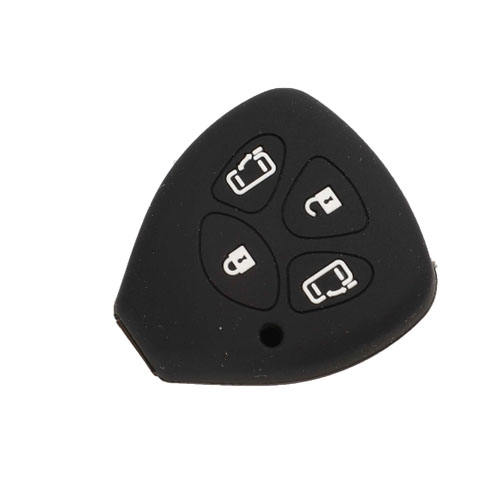 4 buttons Silicone key cover for Toyota (3 colors optional)