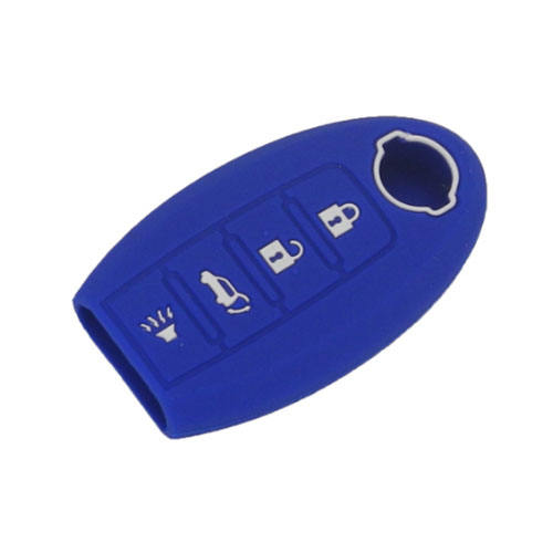 4 buttons Silicone key cover for Nissan (5 colors optional)