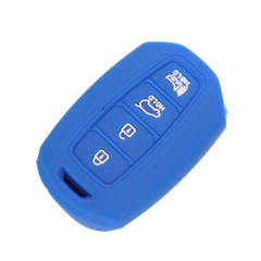 4 buttons Silicone key cover for Hyundai (3 colors optional)