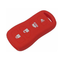4 buttons Silicone key cover for Nissan (5 colors optional)