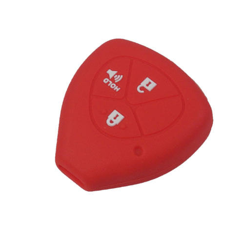 3 buttons Silicone key cover for Toyota (6 colors optional)