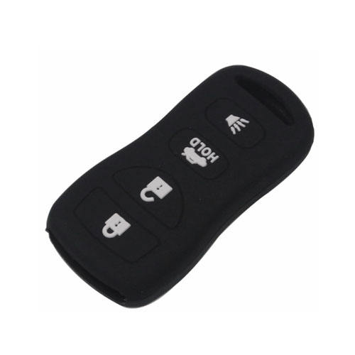 4 buttons Silicone key cover for Nissan (5 colors optional)
