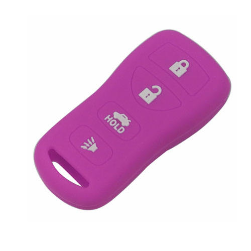4 buttons Silicone key cover for Nissan (5 colors optional)