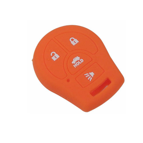 4 buttons Silicone key cover for Nissan (6 colors optional)