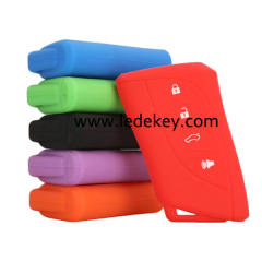 4 buttons Silicone key cover for Lexus LC500 LS500 LS350 (6 colors optional)
