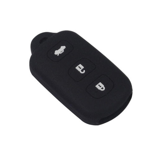 3+1 buttons Silicone key cover for Toyota (3 colors optional)