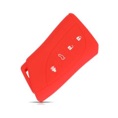4 buttons Silicone key cover for Lexus LC500 LS500 LS350 (6 colors optional)