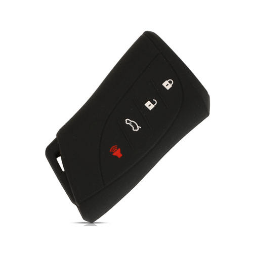 4 buttons Silicone key cover for Lexus LC500 LS500 LS350 (6 colors optional)