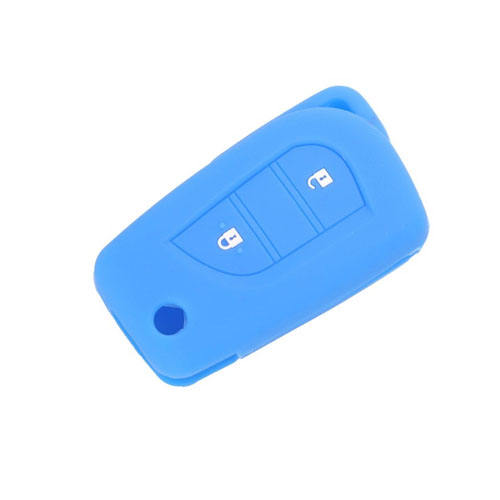2 buttons Silicone key cover for Toyota (3 colors optional)