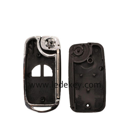 Suzuki 2 button modified folding flip remote key shell #3